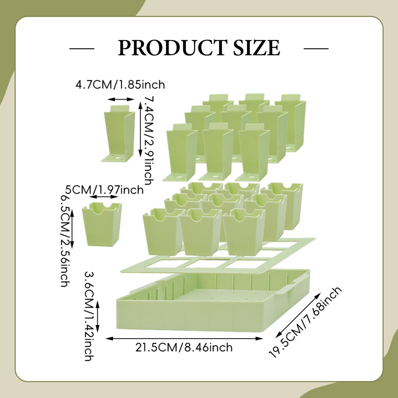 Dome Propagation Kit - Plant Starter Tray Reusable Mini Propagator