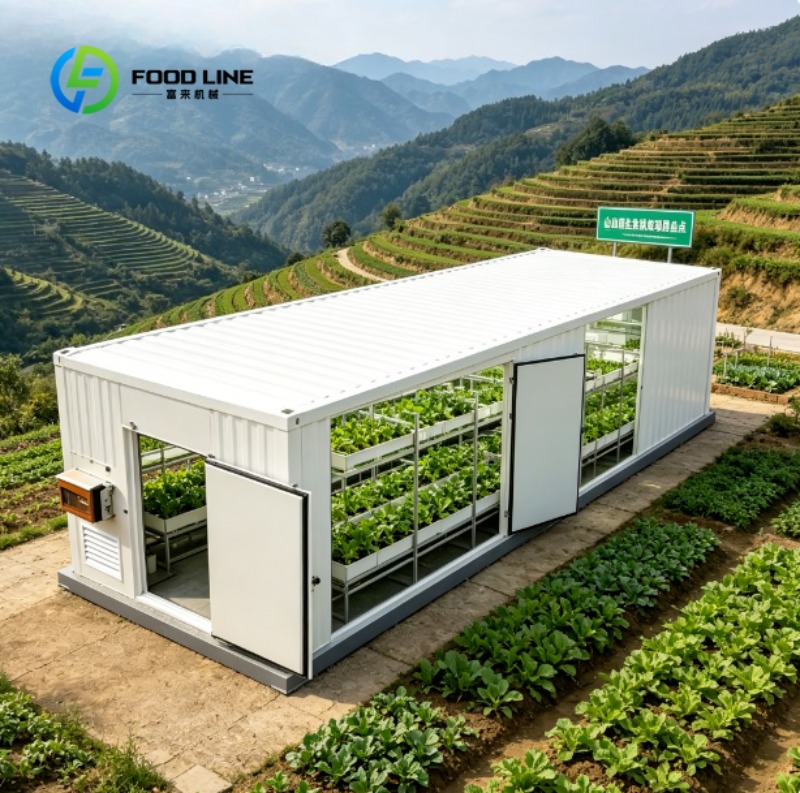 Urban Farming And Urban Agriculture - Modular Planting Container Automatic Smart Grow