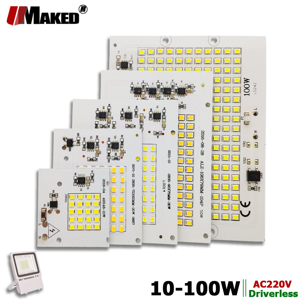 AC220V LED PCB 10W 20W 30W 50W - Flood Tray Table recension och pris