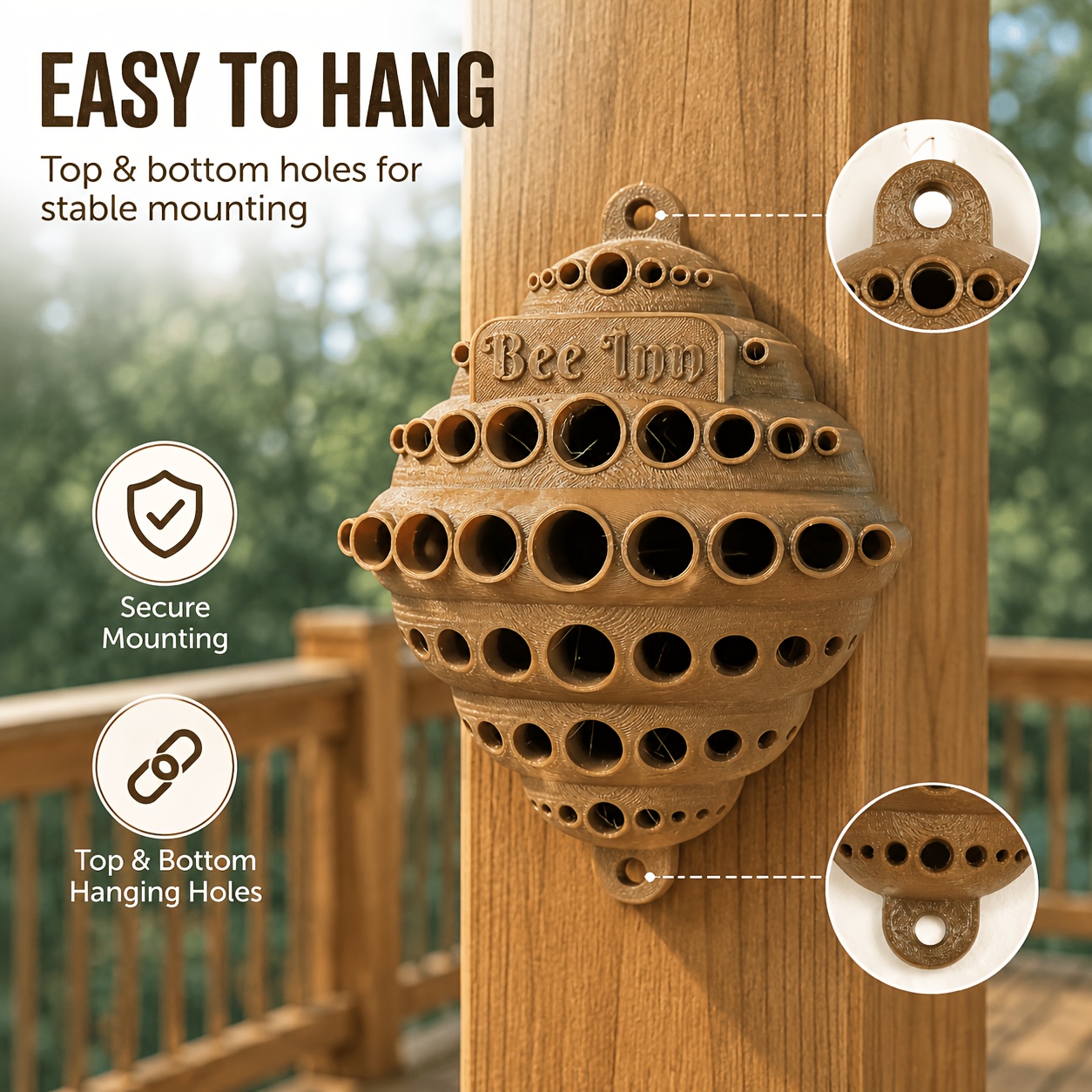 3D Printed Wall-Mounted Bee &  - Urban Farming Usa recension och pris