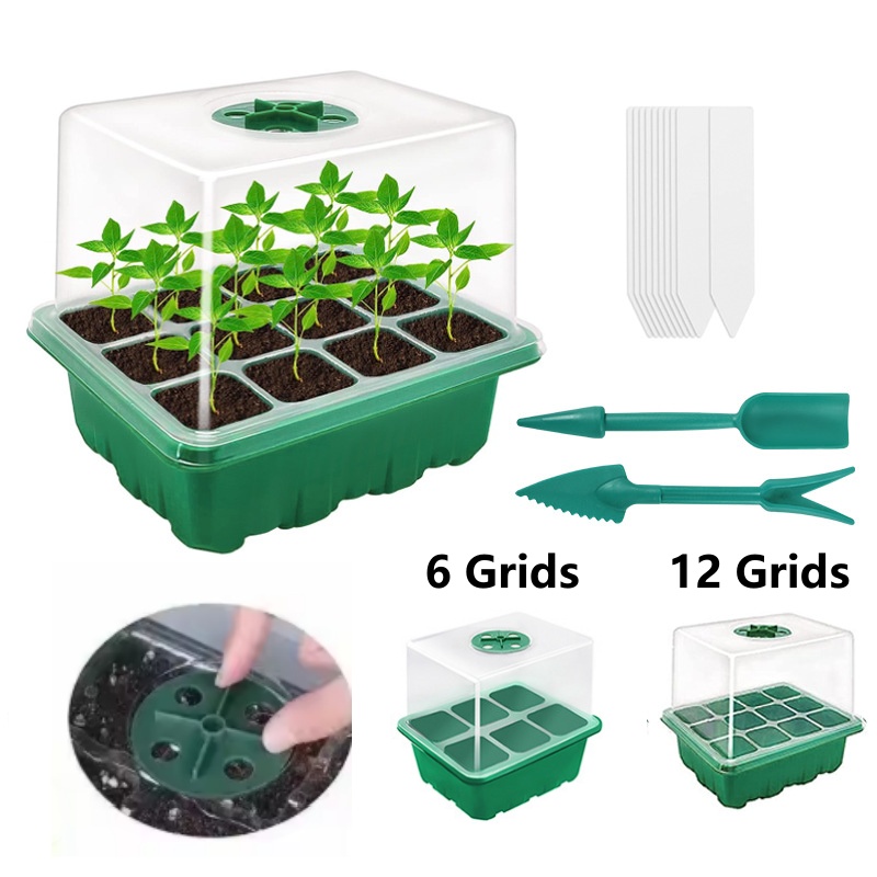 Seed Starter Tray Mini Greenho - Dome Propagation Kit recension och pris