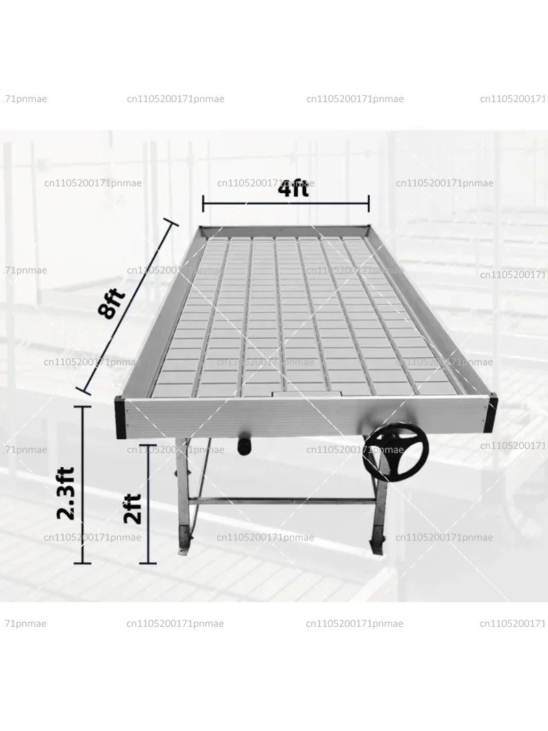 Hydroponic Rolling Bench Grow  - Flood Tray Table recension och pris