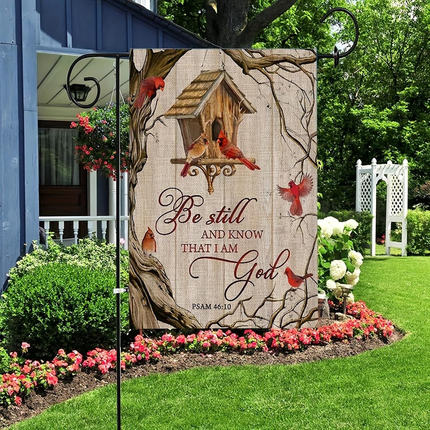 The Holy Bible Garden Flag 12  - Urban Farming Garden recension och pris