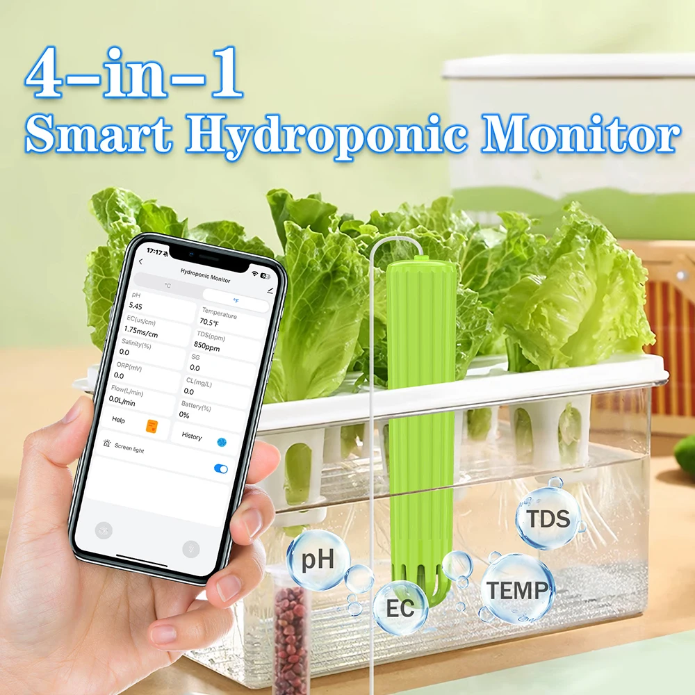 Kactoily 4-in-1 WiFi Sensor Ur - Urban Farming Garden recension och pris