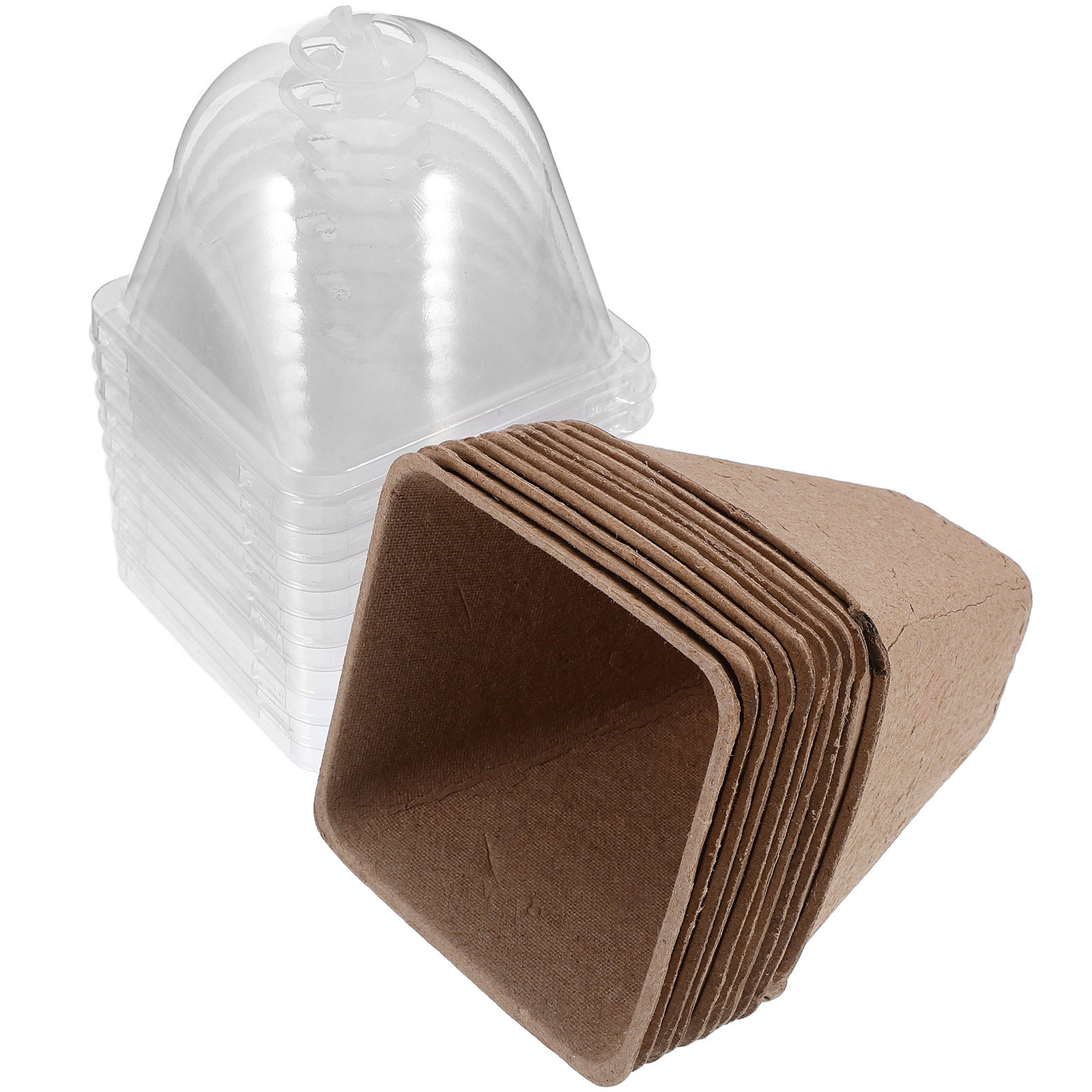 10Pcs Sustainable Seedling Sta - Dome Propagation Kit recension och pris