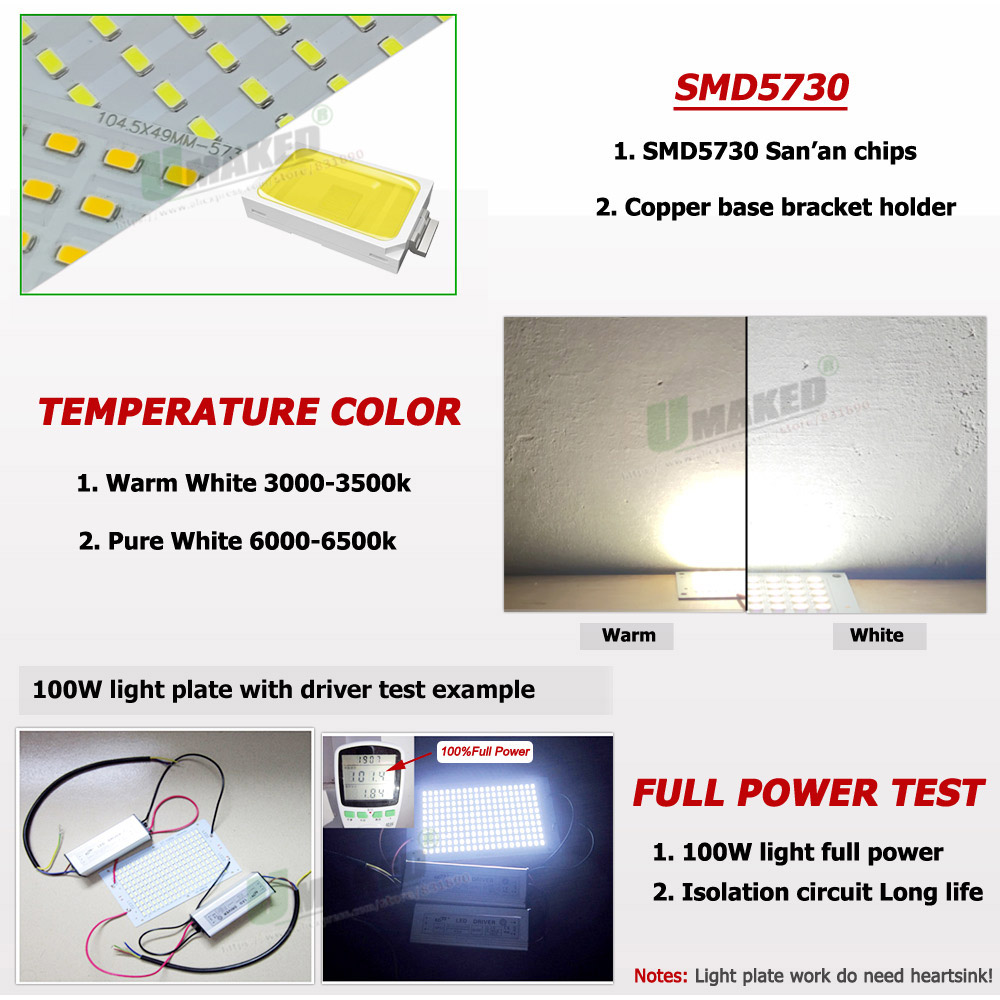 5PCs LED Floodlight Replace Pl - Flood Tray Table recension och pris
